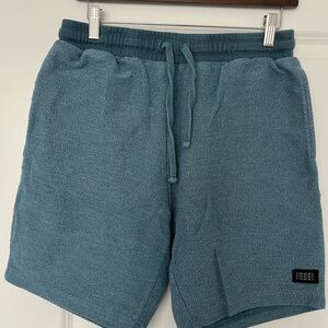 O'Neill Blue Athletic Shorts with Elastic Waistband and Drawstring